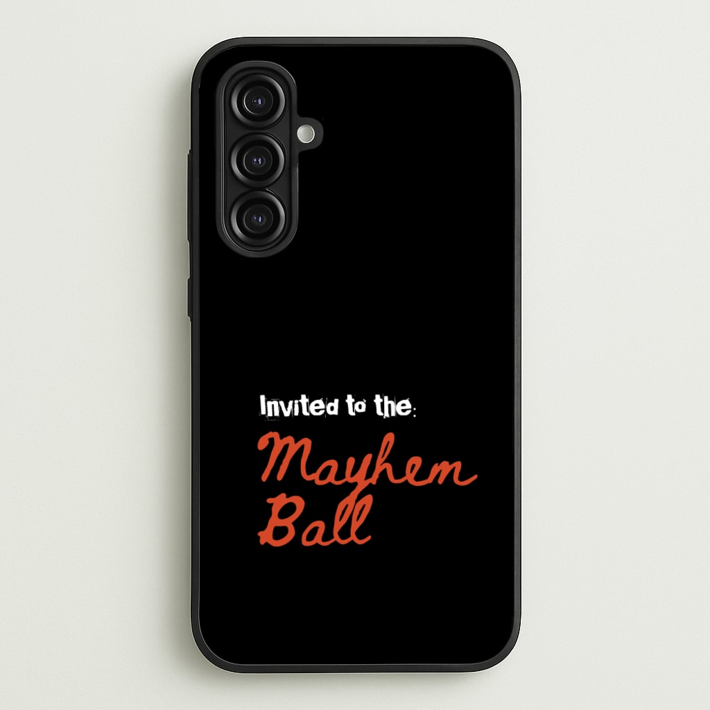 Invited To The Mayhem Ball - Lady Gaga Phone Case for Galaxy A16