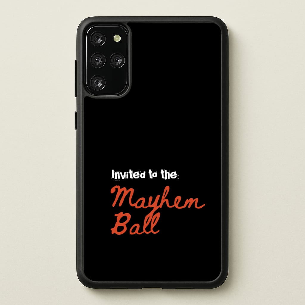 Invited To The Mayhem Ball - Lady Gaga Phone Case for Galaxy S20 Plus