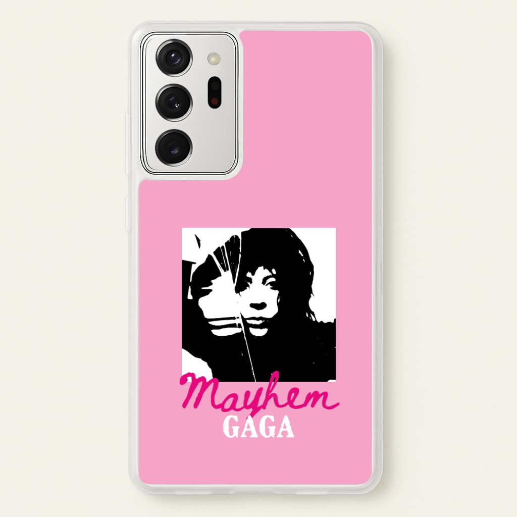 Pink Mayhem Gaga - Lady Gaga Phone Case for Galaxy Note 20 Ultra
