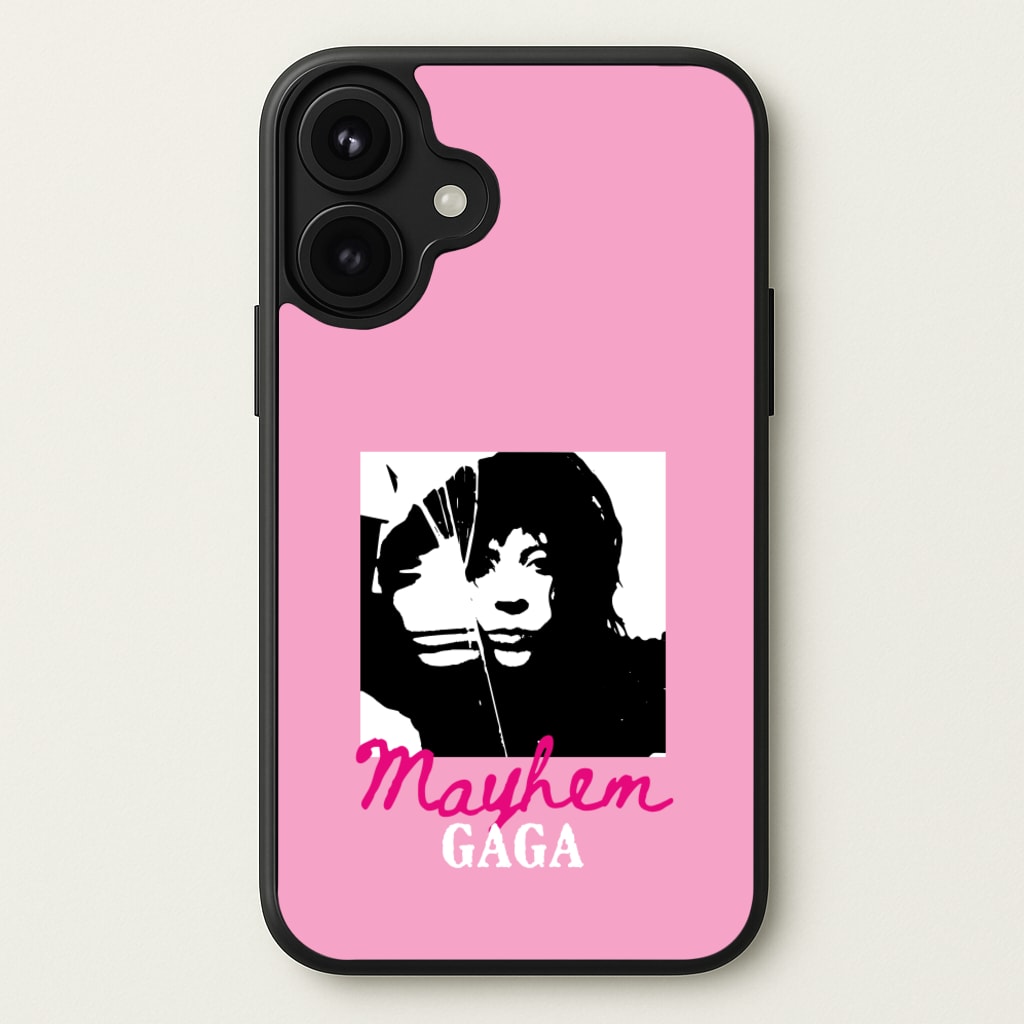 Pink Mayhem Gaga Phone Case for iPhone 17