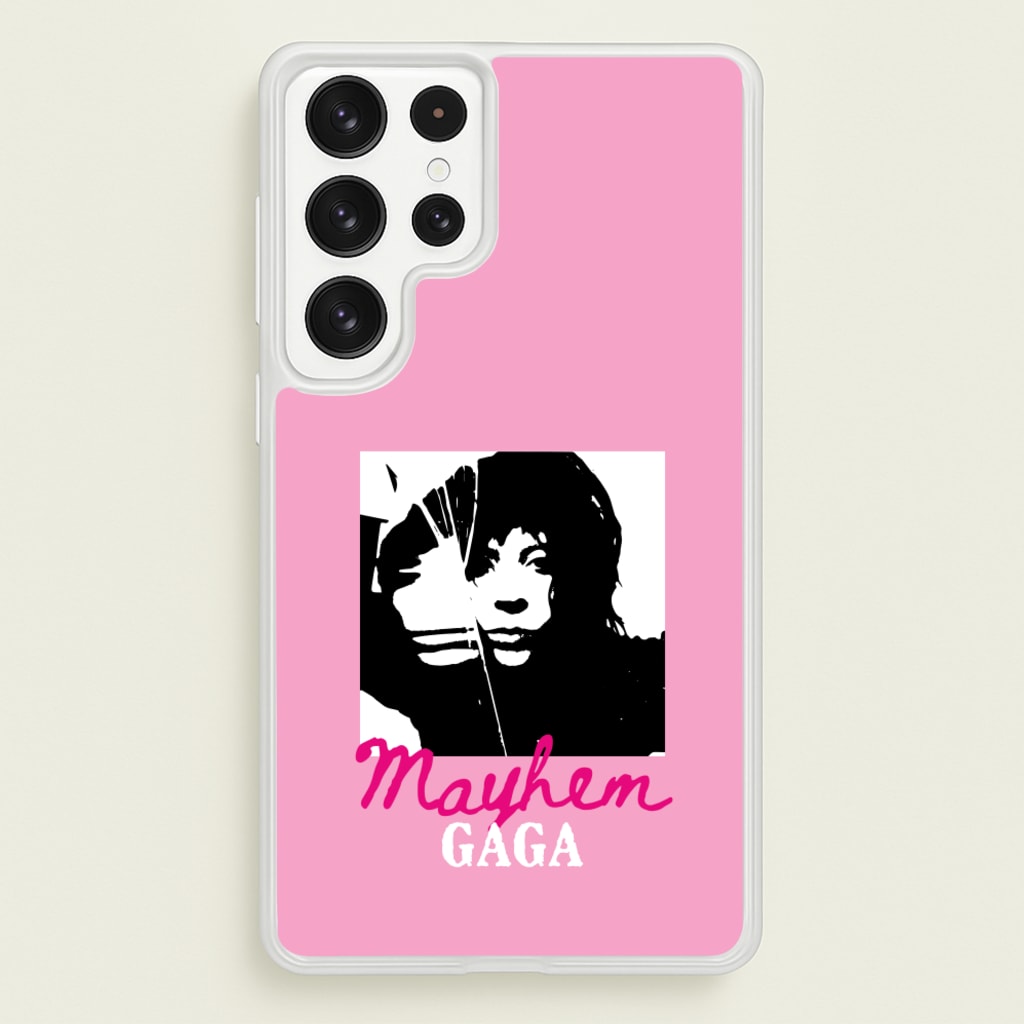 Pink Mayhem Gaga - Lady Gaga Phone Case for Galaxy S22 Ultra