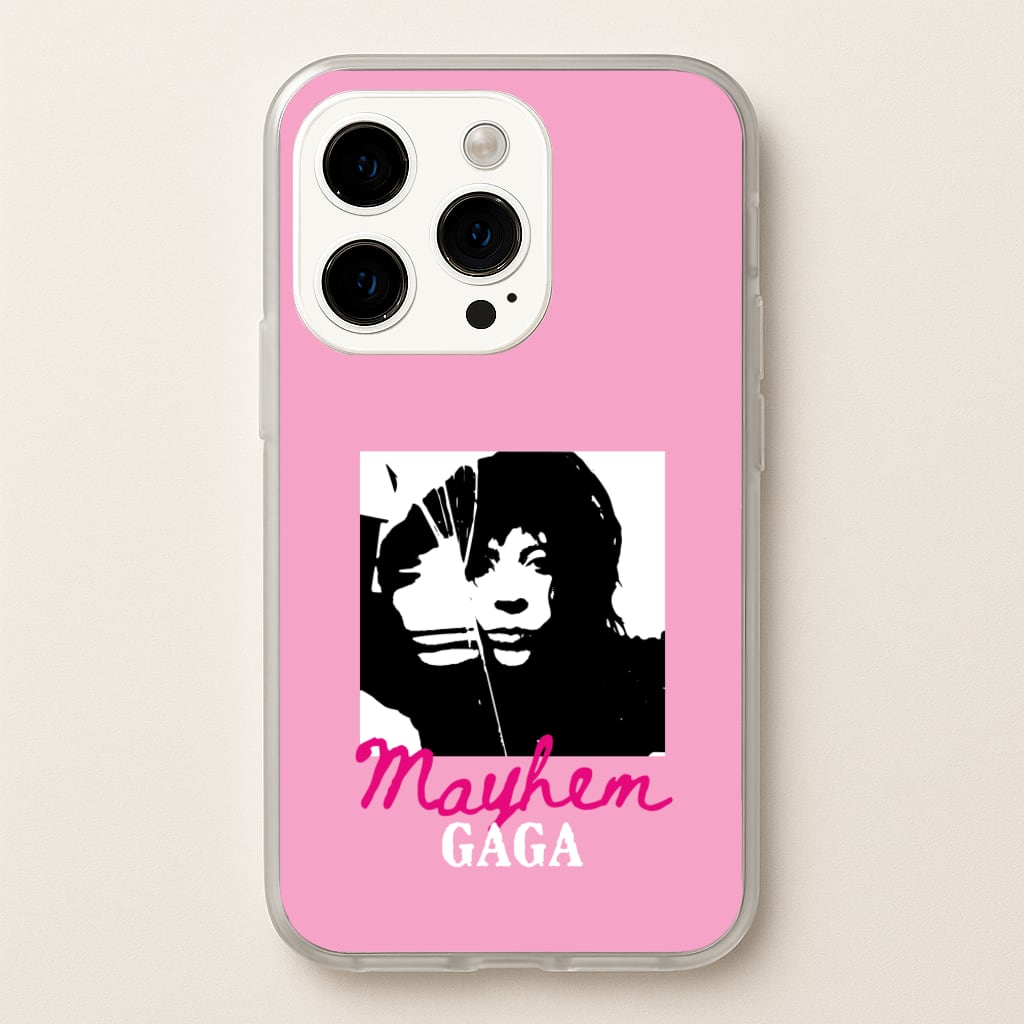 Pink Mayhem Gaga - Lady Gaga Phone Case for iPhone 14 Pro Max
