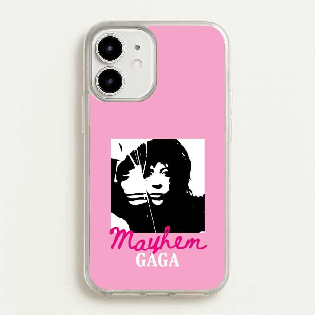 Pink Mayhem Gaga - Lady Gaga Phone Case for iPhone 12 / 12 Pro