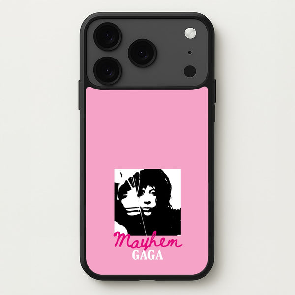 Pink Mayhem Gaga Phone Case for iPhone 17 Pro Max