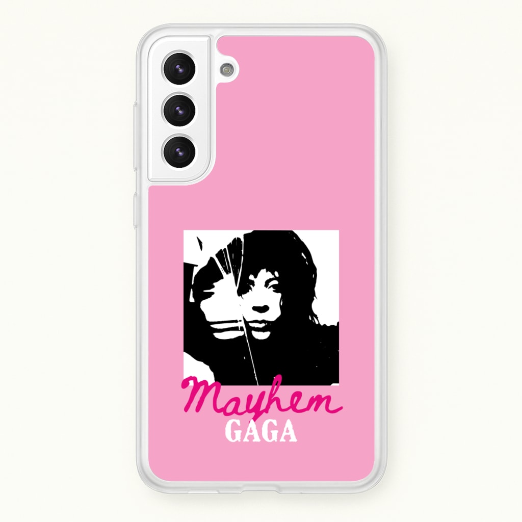 Pink Mayhem Gaga - Lady Gaga Phone Case for Galaxy S21FE