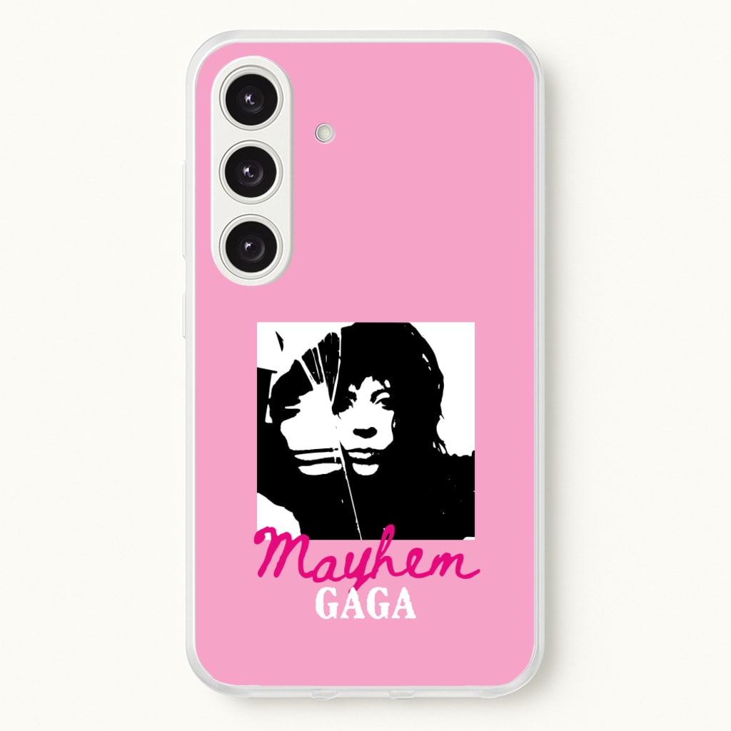Pink Mayhem Gaga - Lady Gaga Phone Case for Galaxy S24FE