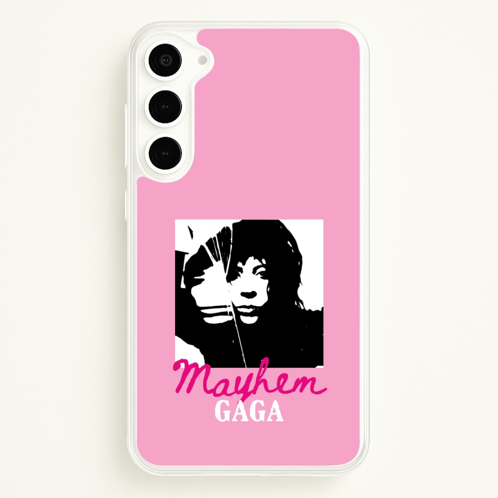 Pink Mayhem Gaga - Lady Gaga Phone Case for Galaxy S23
