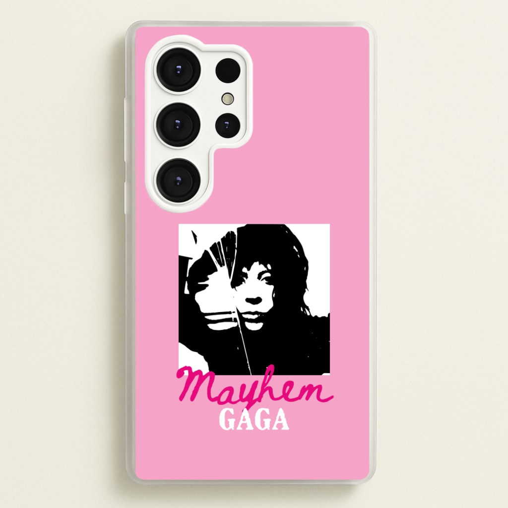 Pink Mayhem Gaga - Lady Gaga Phone Case for Galaxy S25 Ultra