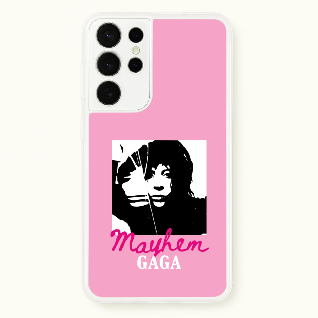 Pink Mayhem Gaga - Lady Gaga Phone Case for Galaxy S21 Ultra