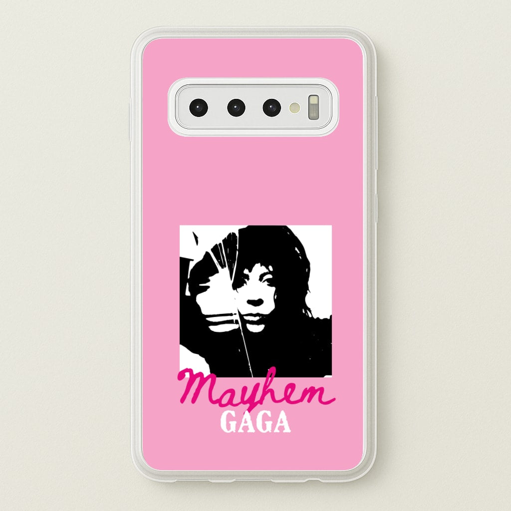 Pink Mayhem Gaga - Lady Gaga Phone Case for Galaxy S10 Plus