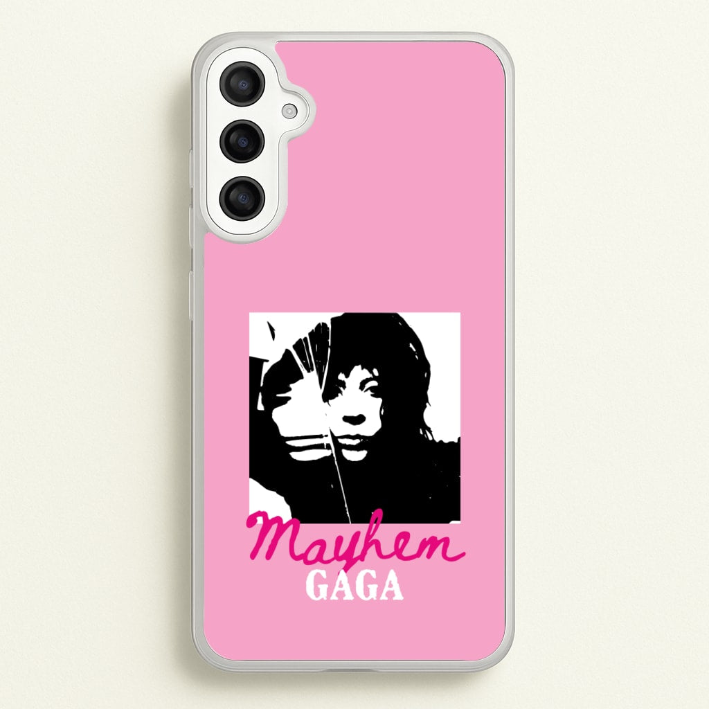Pink Mayhem Gaga - Lady Gaga Phone Case for Galaxy A34