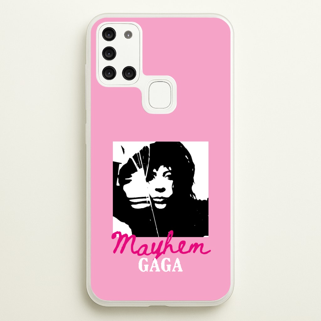 Pink Mayhem Gaga - Lady Gaga Phone Case for Galaxy A21s