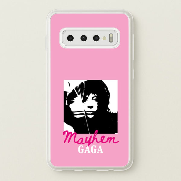 Pink Mayhem Gaga - Lady Gaga Phone Case for Galaxy S10
