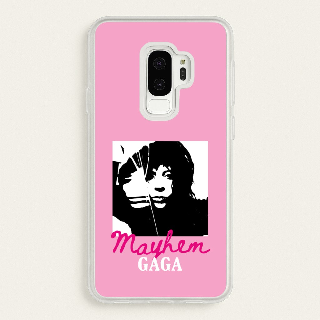 Pink Mayhem Gaga - Lady Gaga Phone Case for Galaxy S9 Plus