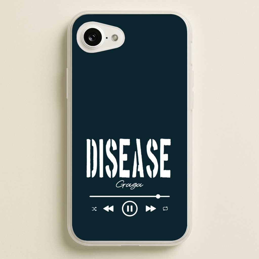 Gaga Disease Track - Lady Gaga Phone Case for iPhone 16e