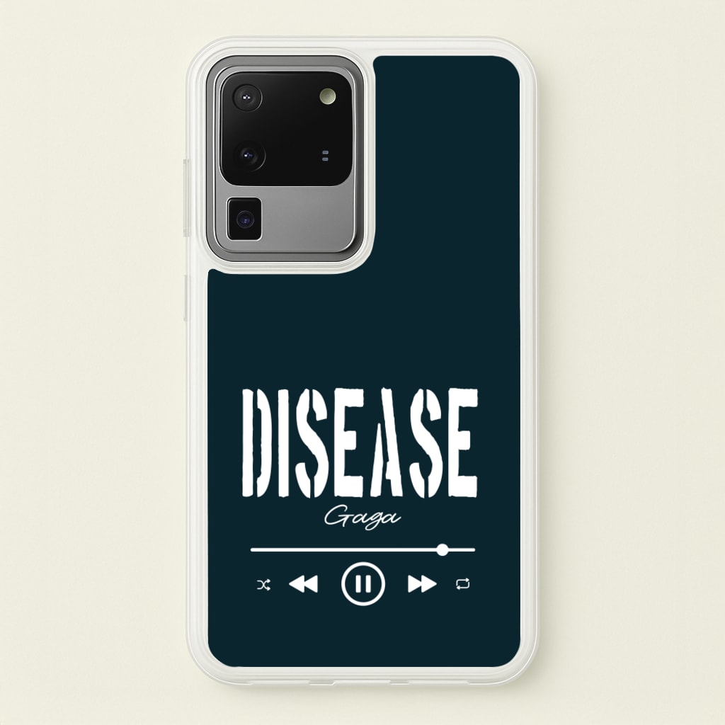 Gaga Disease Track - Lady Gaga Phone Case for Galaxy S20 Ultra