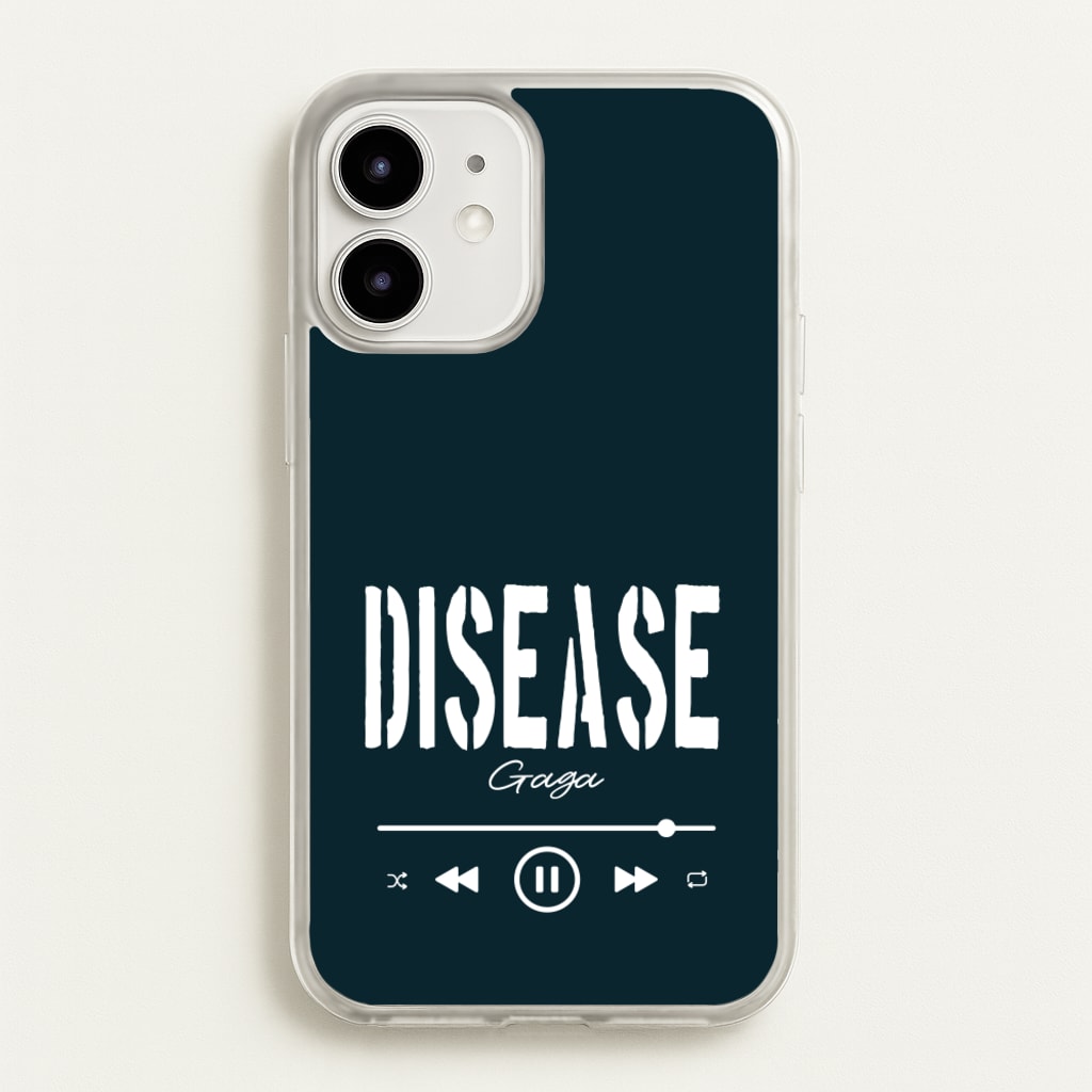 Gaga Disease Track - Lady Gaga Phone Case for iPhone 12 Mini