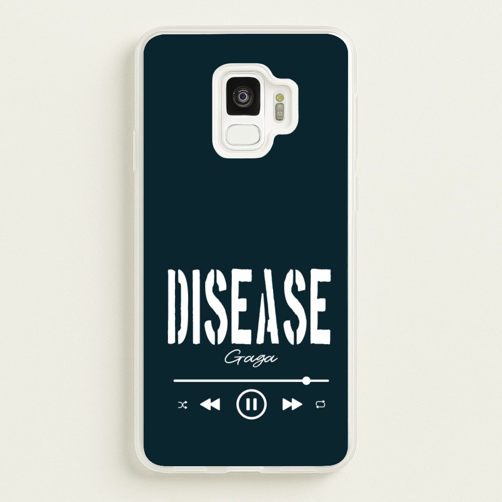 Gaga Disease Track - Lady Gaga Phone Case for Galaxy S9
