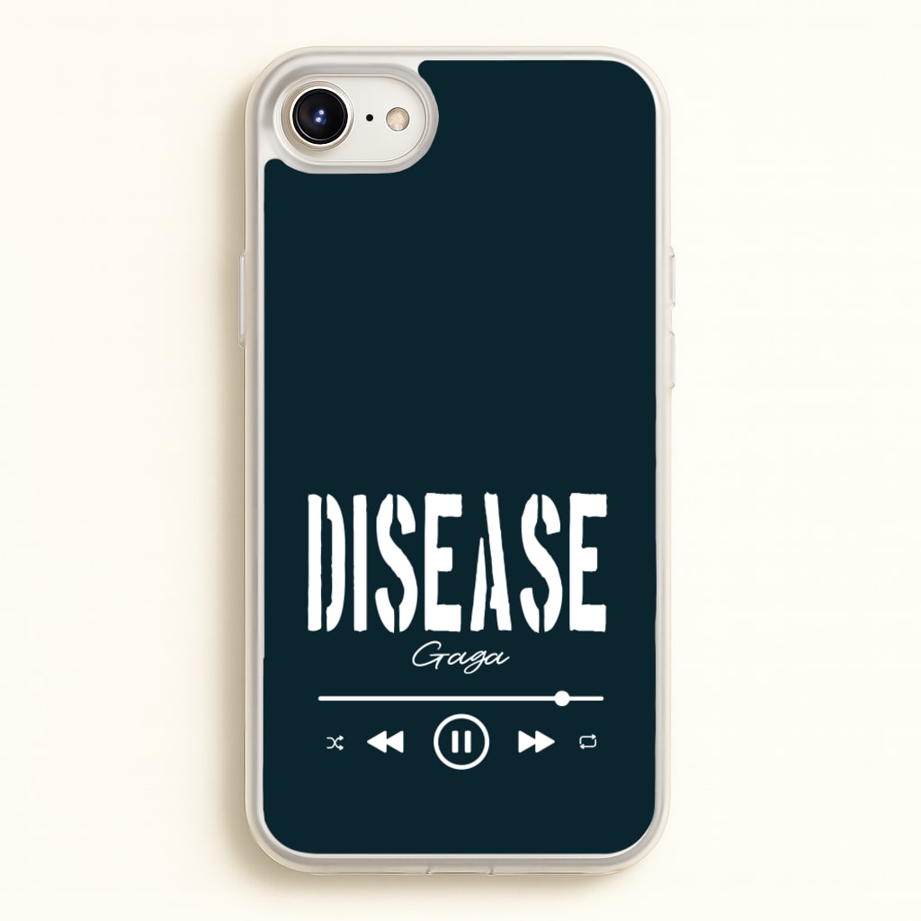 Gaga Disease Track - Lady Gaga Phone Case for iPhone 6 / 7 / 8 / SE