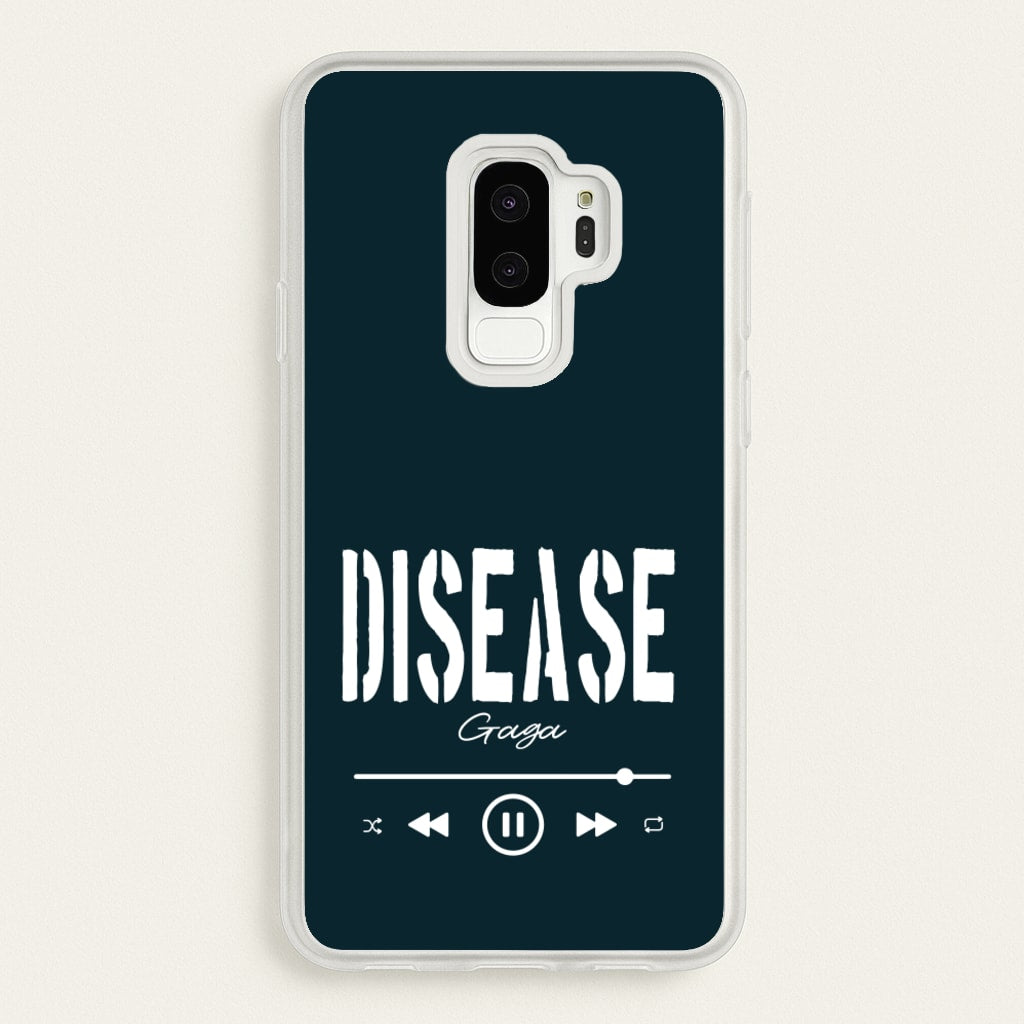 Gaga Disease Track - Lady Gaga Phone Case for Galaxy S9 Plus