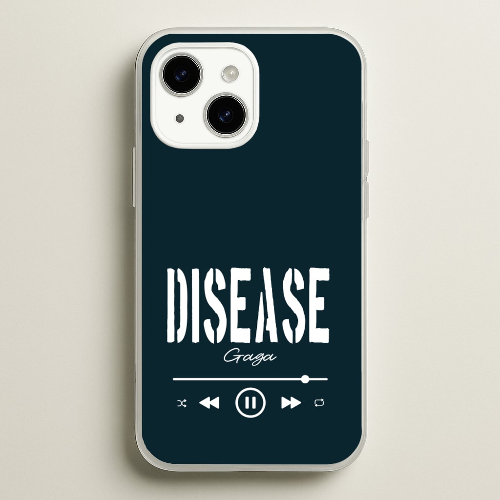 Gaga Disease Track - Lady Gaga Phone Case for iPhone 15 Plus