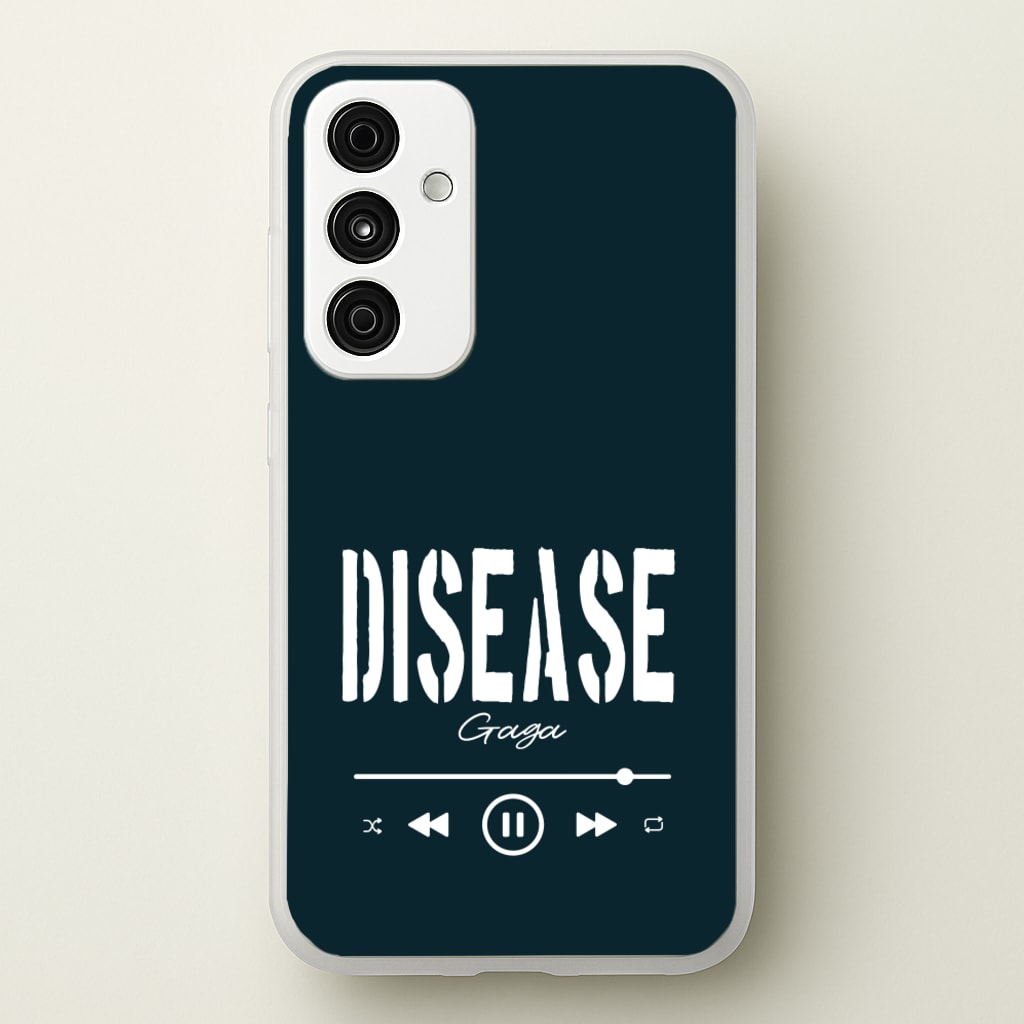 Gaga Disease Track - Lady Gaga Phone Case for Galaxy A55