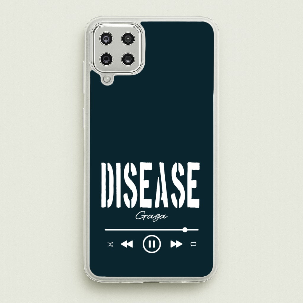 Gaga Disease Track - Lady Gaga Phone Case for Galaxy A12