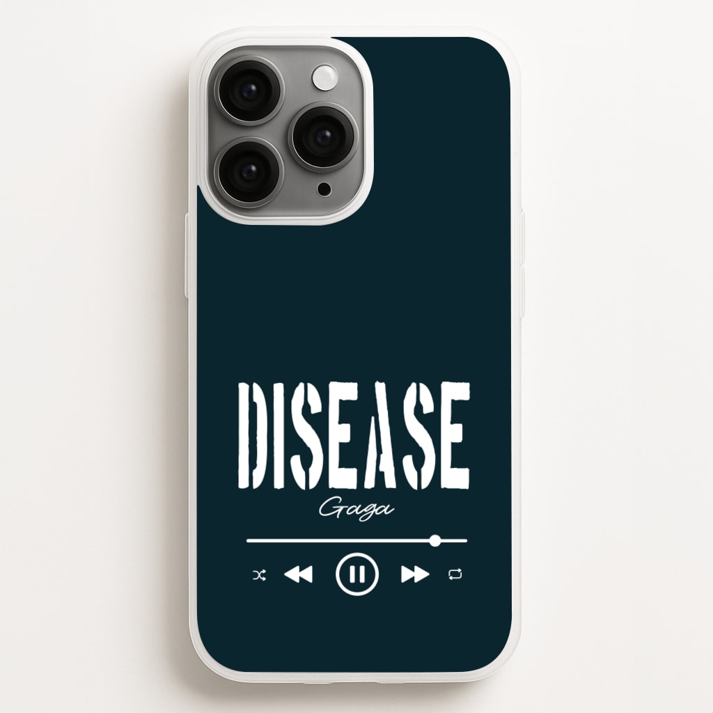 Gaga Disease Track - Lady Gaga Phone Case for iPhone 11 Pro
