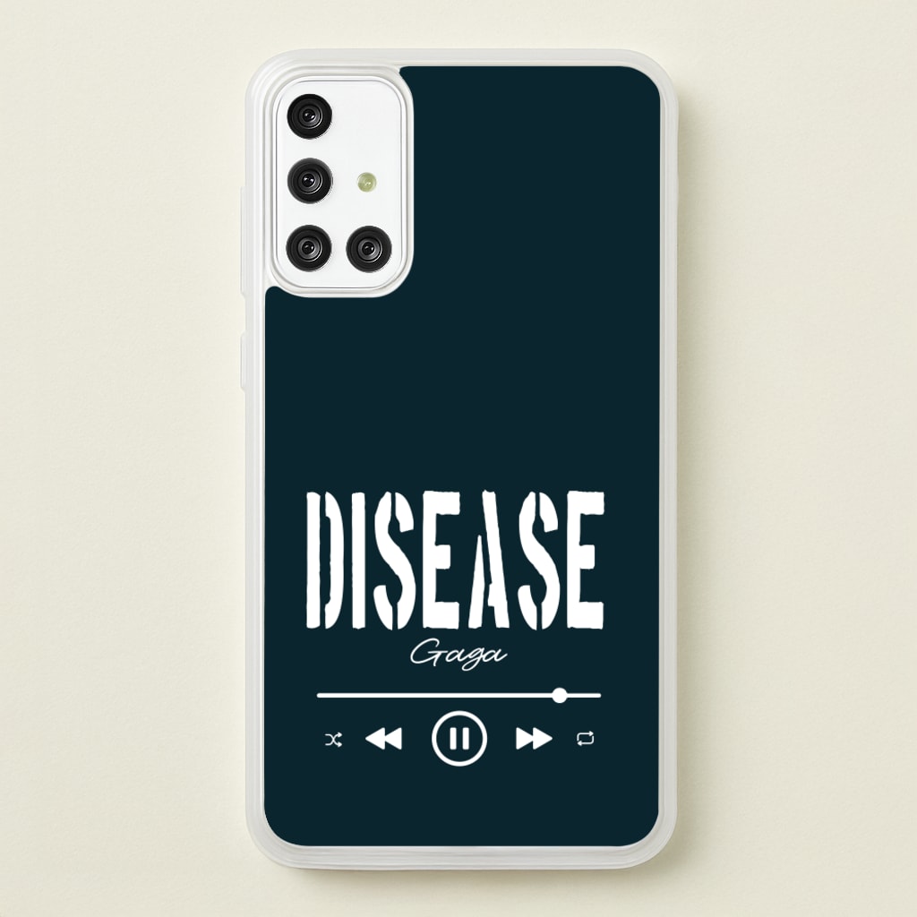 Gaga Disease Track - Lady Gaga Phone Case for Galaxy A71