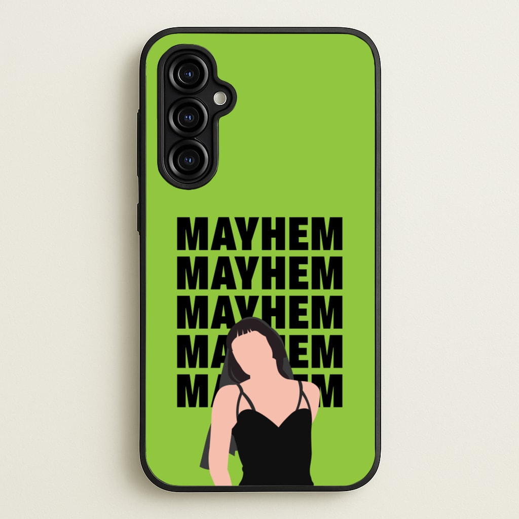 Neon Green Mayhem - Lady Gaga Phone Case for Galaxy A54