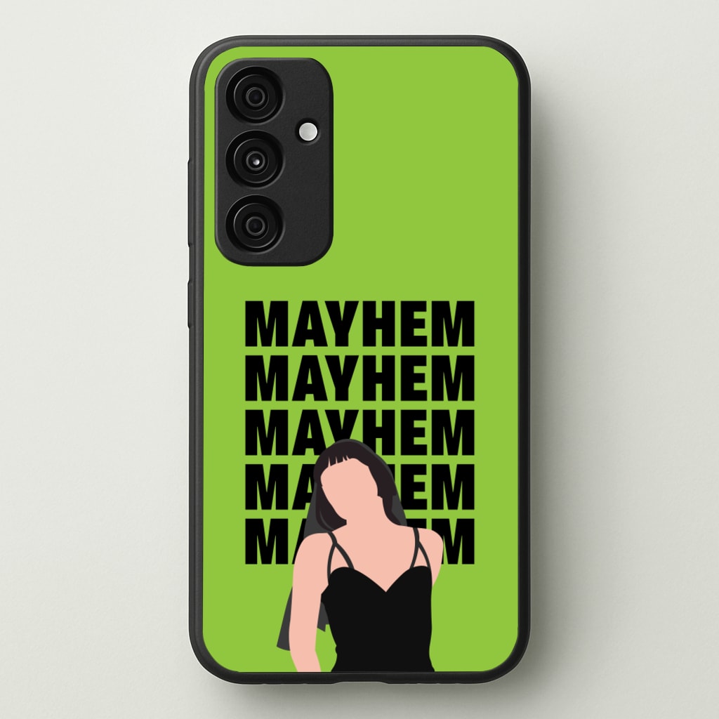 Neon Green Mayhem - Lady Gaga Phone Case for Galaxy A35