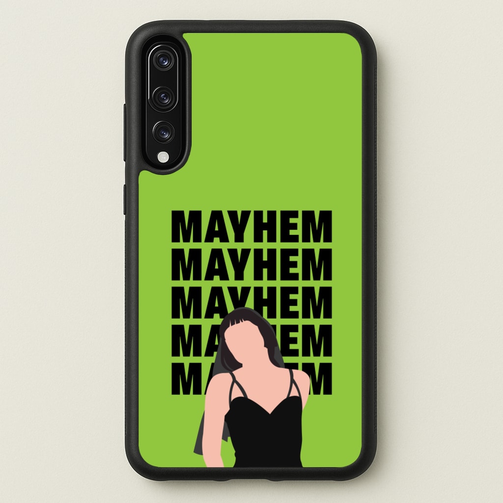 Neon Green Mayhem - Lady Gaga Phone Case for Huawei P20 Pro