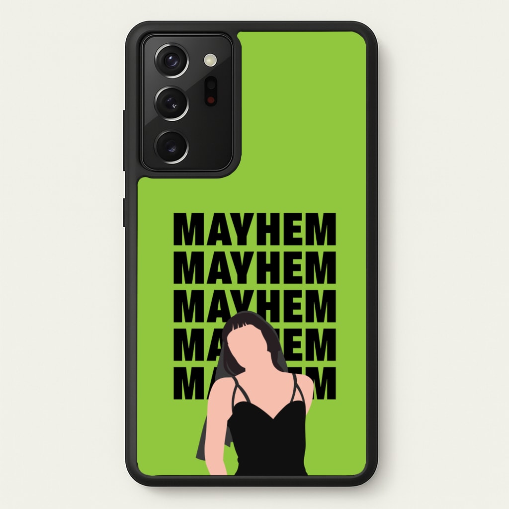 Neon Green Mayhem - Lady Gaga Phone Case for Galaxy Note 20 Ultra