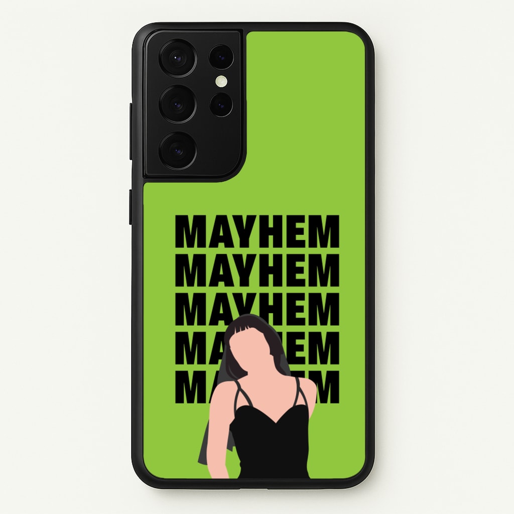 Neon Green Mayhem - Lady Gaga Phone Case for Galaxy S21 Ultra