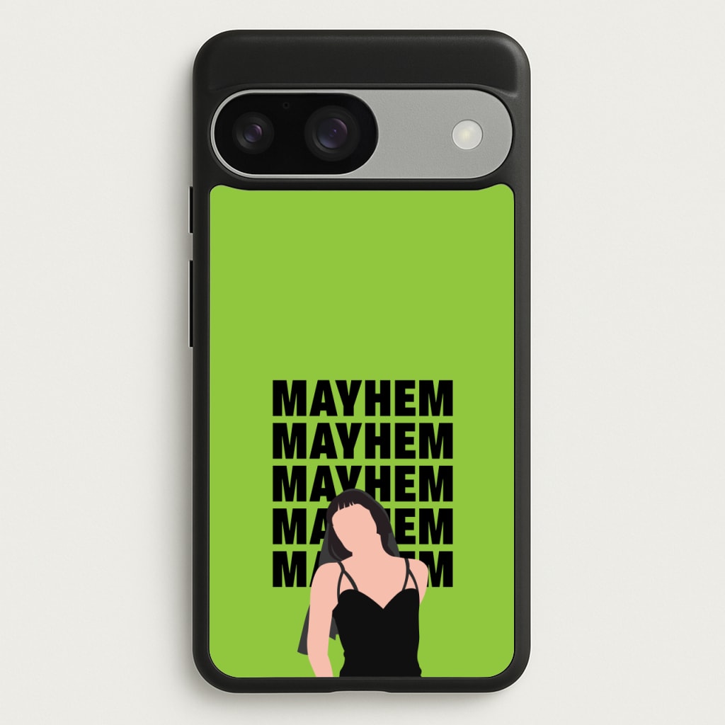 Neon Green Mayhem - Lady Gaga Phone Case for Google Pixel 9 / 9 Pro