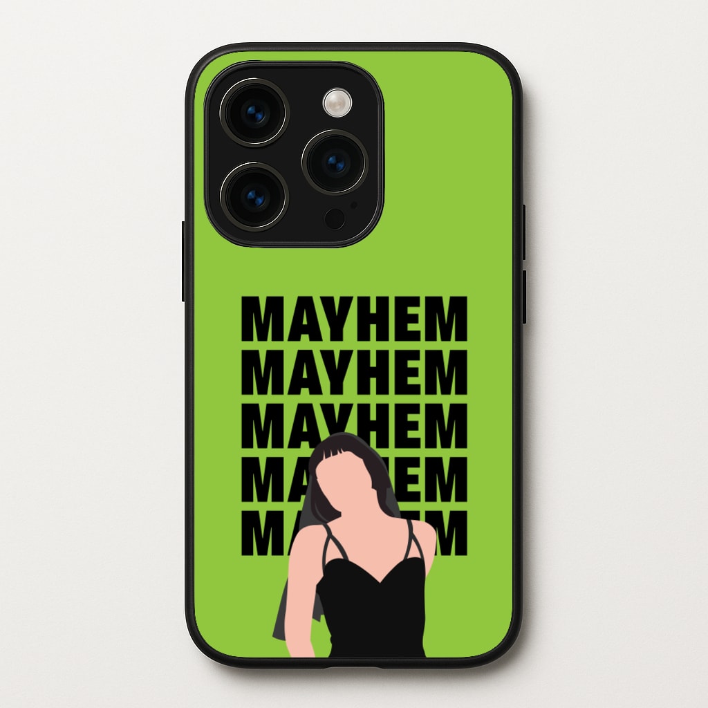 Neon Green Mayhem - Lady Gaga Phone Case for iPhone 14 Pro