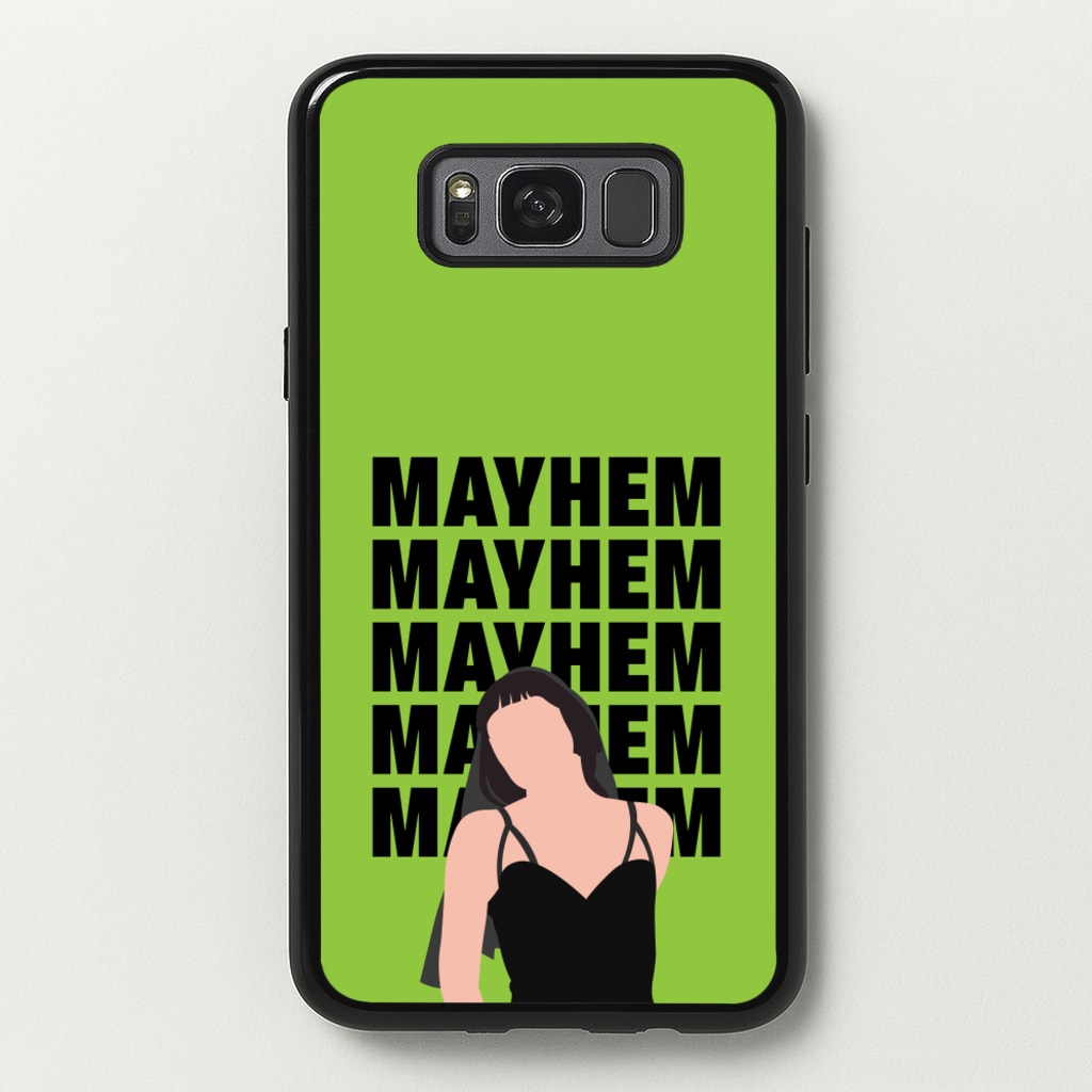 Neon Green Mayhem - Lady Gaga Phone Case for Galaxy S8