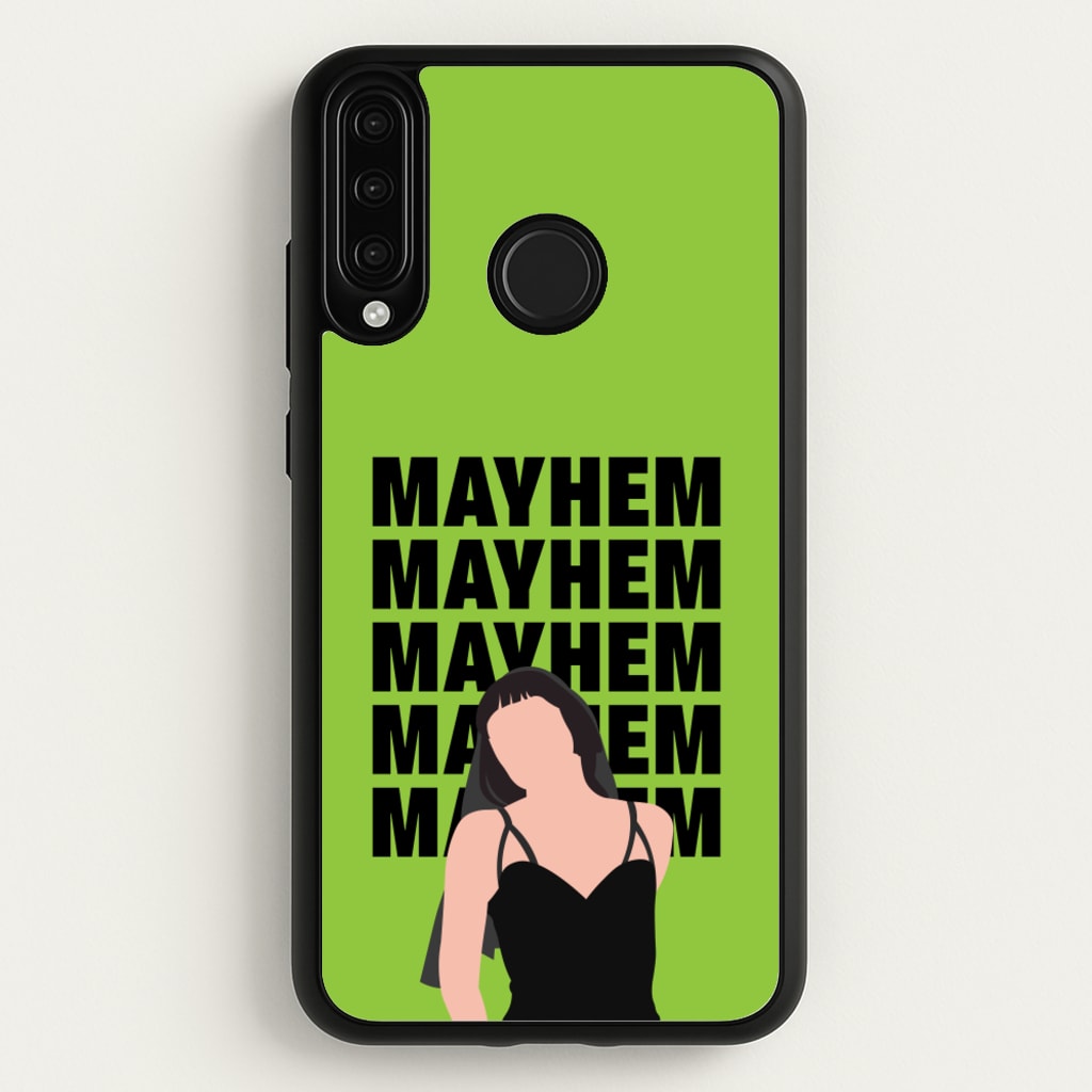 Neon Green Mayhem - Lady Gaga Phone Case for Huawei P30 Lite