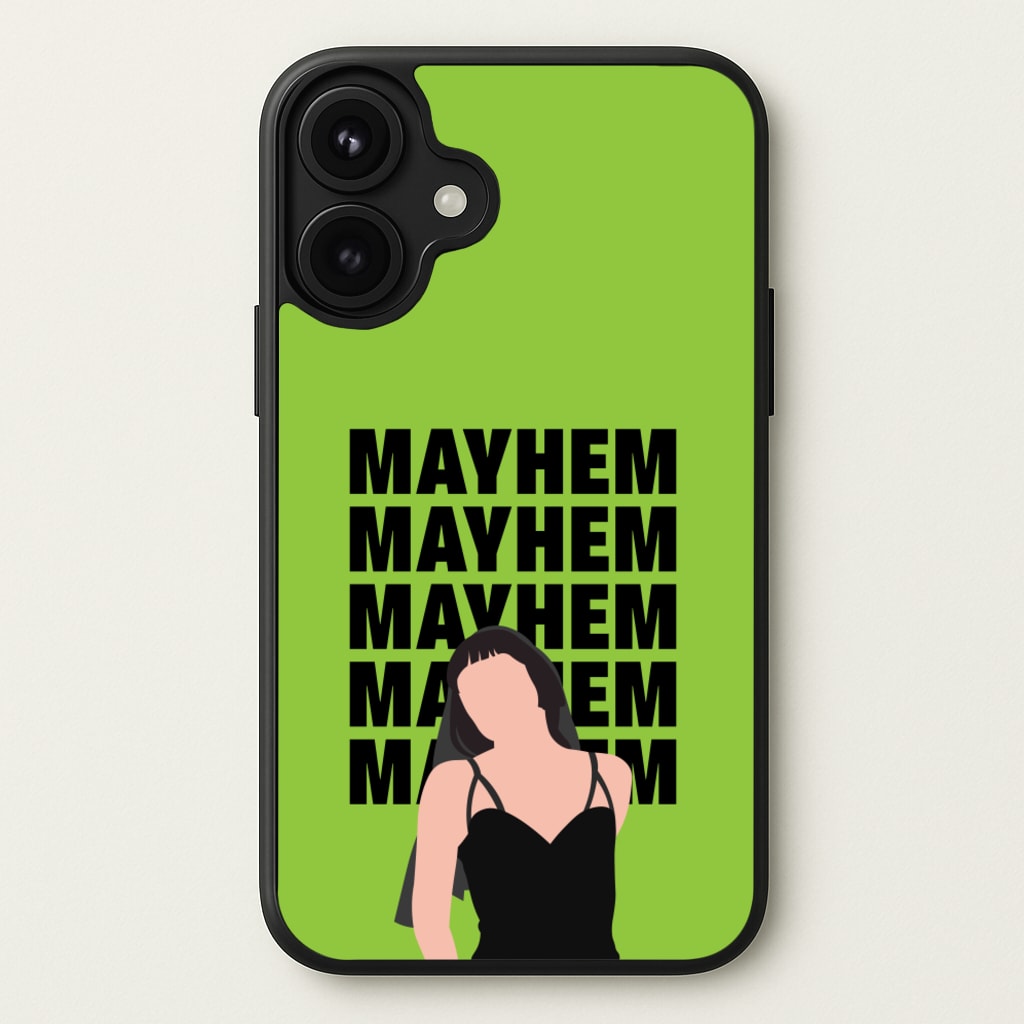 Neon Green Mayhem Phone Case for iPhone 17