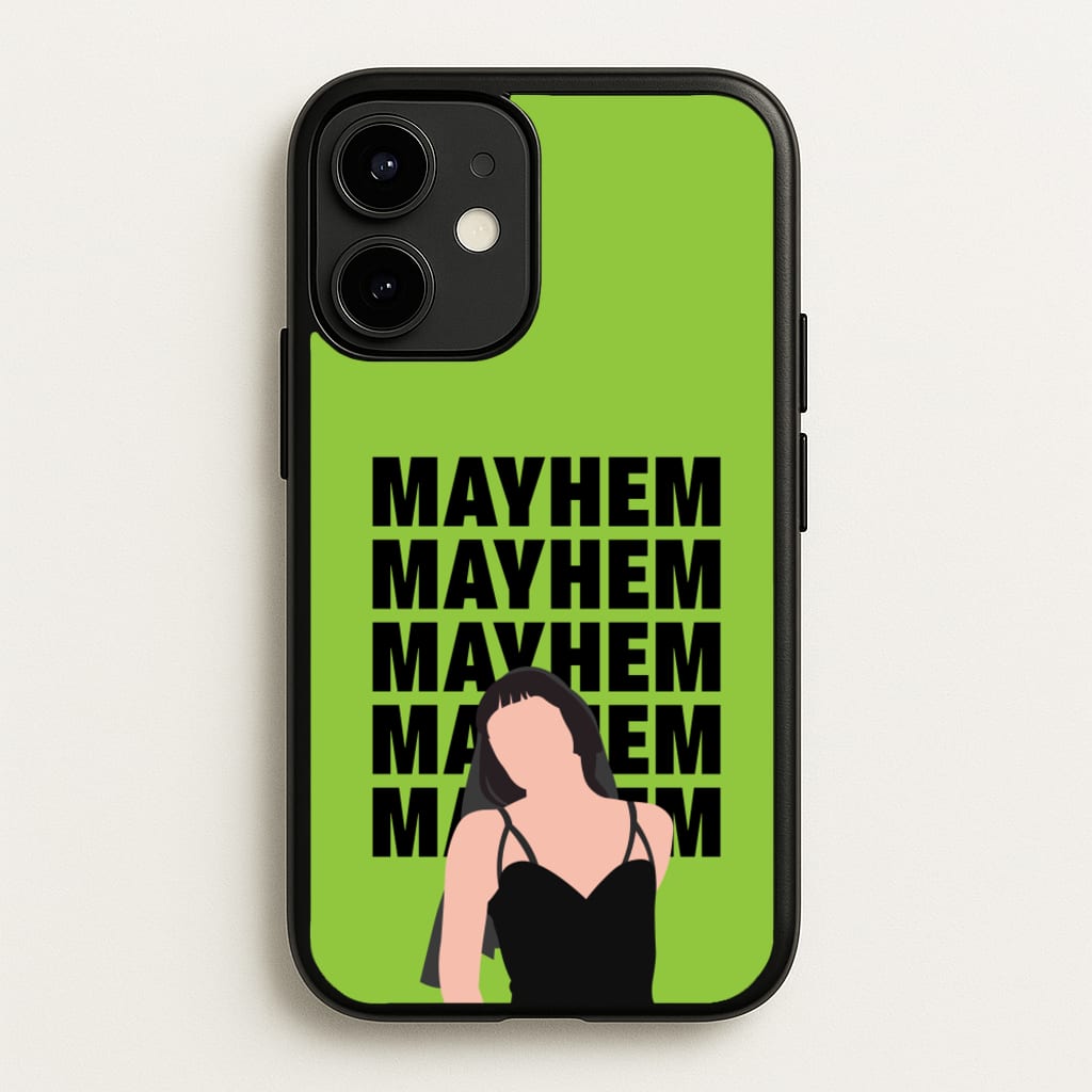 Neon Green Mayhem - Lady Gaga Phone Case for iPhone 12 Mini