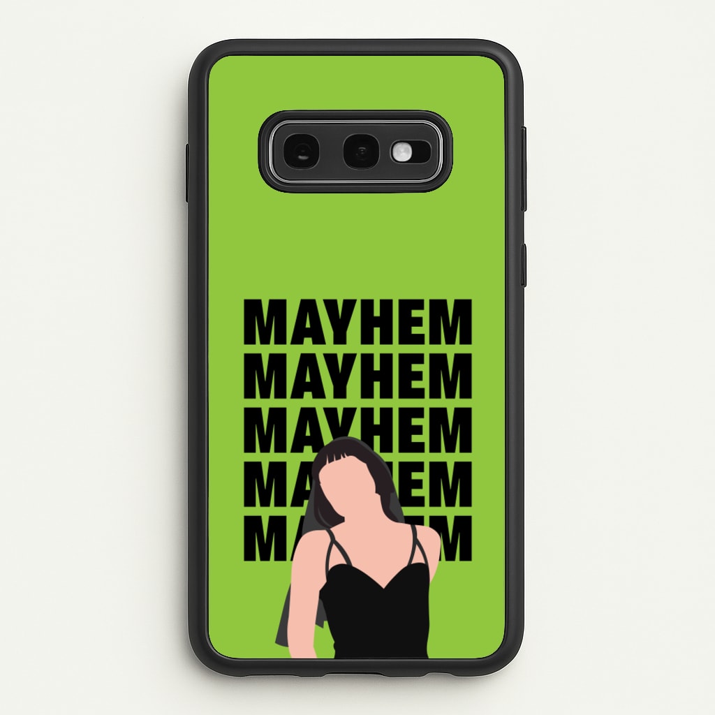 Neon Green Mayhem - Lady Gaga Phone Case for Galaxy S10e