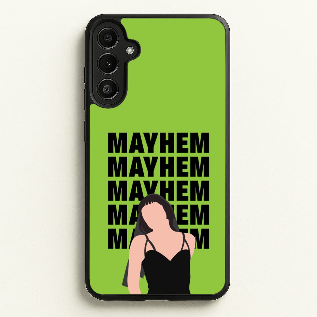 Neon Green Mayhem - Lady Gaga Phone Case for Galaxy A34