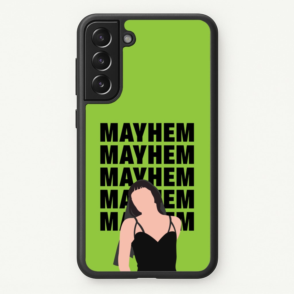 Neon Green Mayhem - Lady Gaga Phone Case for Galaxy S22