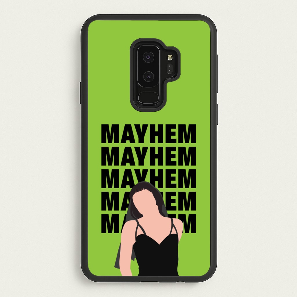 Neon Green Mayhem - Lady Gaga Phone Case for Galaxy S9 Plus