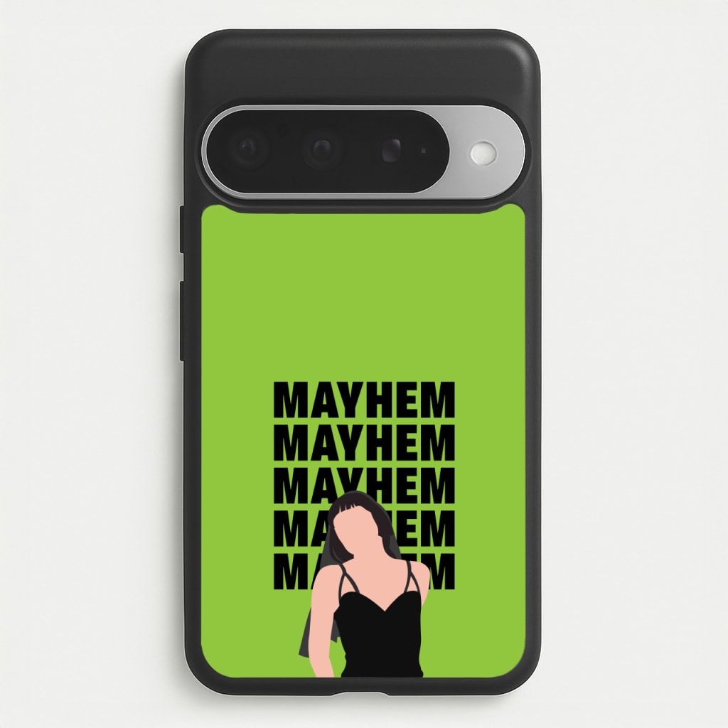 Neon Green Mayhem Phone Case for Google Pixel 10 Pro XL