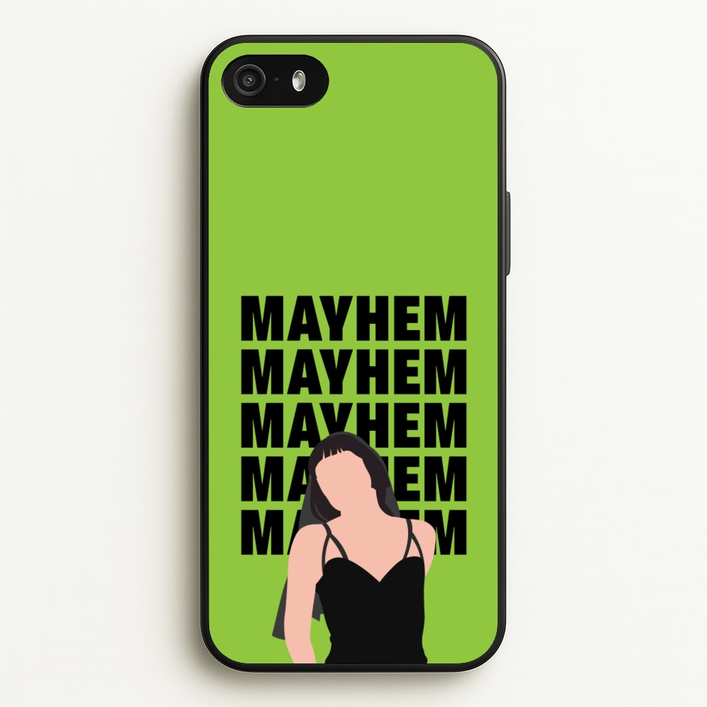 Neon Green Mayhem - Lady Gaga Phone Case for iPhone 5 / 5s / SE 2016