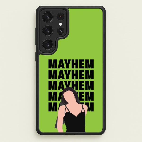 Neon Green Mayhem - Lady Gaga Phone Case for Galaxy S22 Ultra