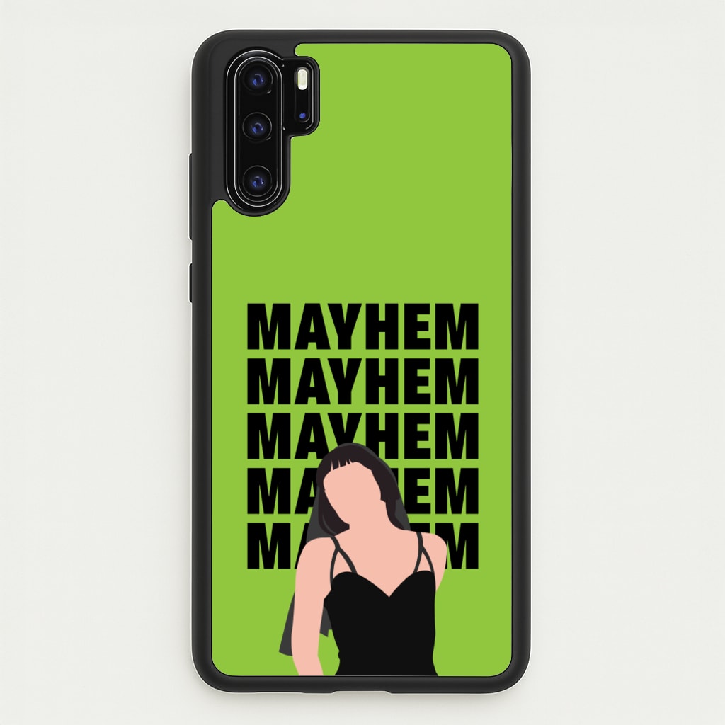 Neon Green Mayhem - Lady Gaga Phone Case for Huawei P30 Pro