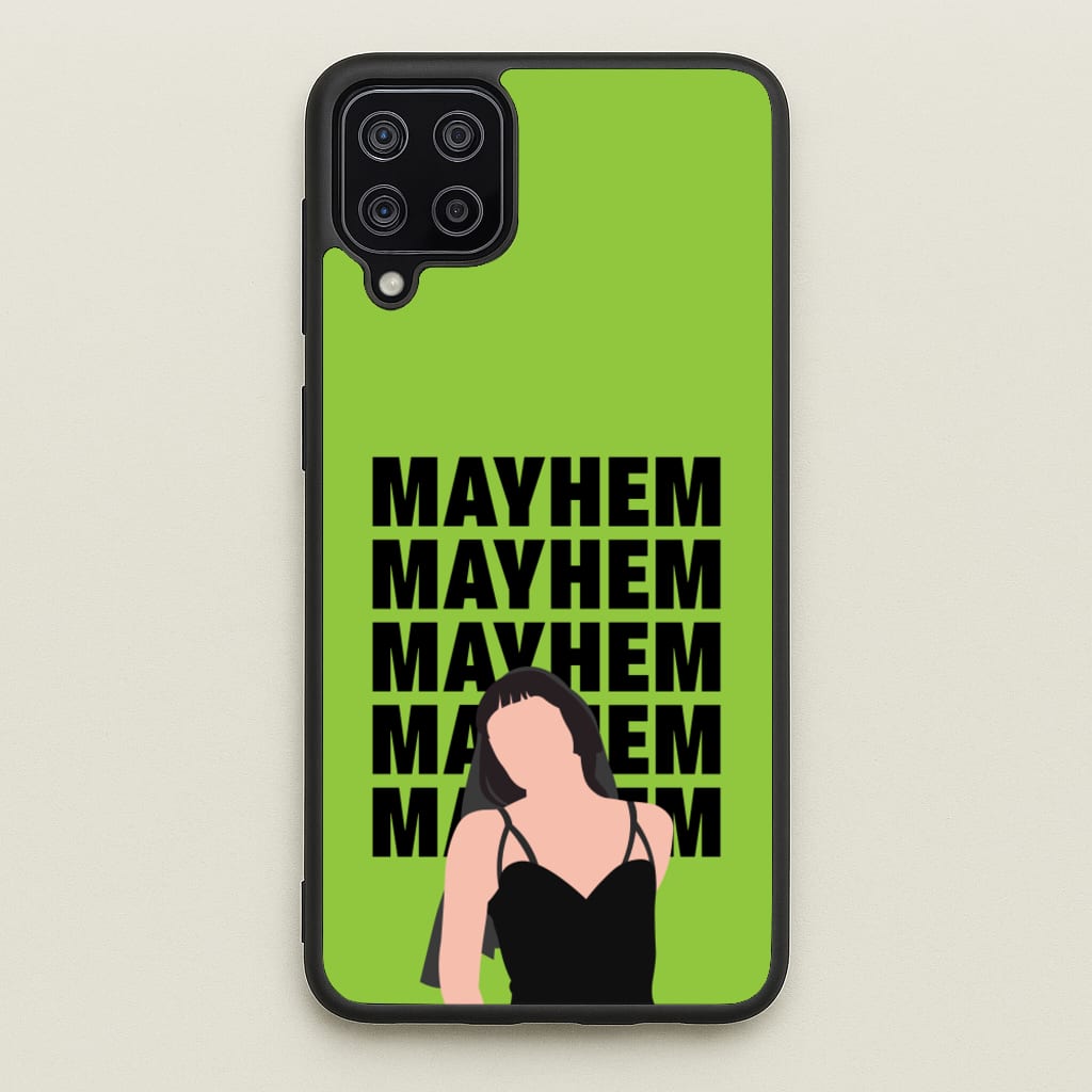 Neon Green Mayhem - Lady Gaga Phone Case for Galaxy A12