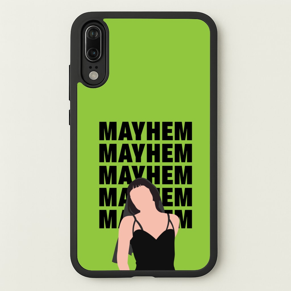 Neon Green Mayhem - Lady Gaga Phone Case for Huawei P20